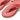 Women Rosy Coral  Shimmerlux Toe-Post Sandals
