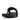 Women Black Mix Geo-Webbing Toe-Post Sandals