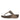 Women Minky Grey Opul-Trim Leather Toe-Post Sandals