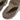 Women Minky Grey Opul-Trim Leather Toe-Post Sandals
