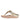 Women Platino Resin-Lock Leather Toe-Post Sandals