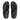 Women Black Resin-Lock Leather Toe-Post Sandals