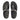 Women Classic Pewter Mix Resin-Lock Leather Toe-Post Sandals
