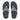 Women Midnight Navy Mix Shimmerweave Toe-Post Sandals