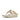 Women Beige Gold Pu  Sandals