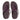 Women Metallic Mauve Wine Bead-Circle Metallic Toe-Post Sandals