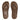 Women Bronze Ergonomic Flip-Flops
