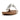 Women Silver Metallic-Leather Toe-Post Sandals