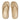 Women Gold Relieff Metallic Recovery Toe-Post Sandals