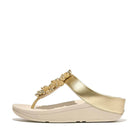 Women Platino  Bauble-Bead Toe-Post Sandals