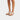 Women Urban White  Jewel-Deluxe Leather Toe-Post Sandals