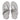 Women Silver  Jewel-Deluxe Metallic-Leather Toe-Thongs