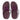 Women Metallic Mauve Wine Rumba Starburst-Bead Metallic Toe-Post Sandals