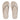 Women Stone Beige Multi-Crystal Ergonomic Flip-Flops