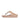Women Classic Beige  Multi-Stone Leather Toe-Post Sandals