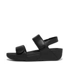 Womens black Leather Sandals
