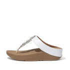 Women Urban White  Sparkle Toe-Thongs