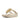 Women Beige Gold Pu  Sandals