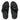 Women Black Leather  Slides
