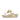 Women Beige Gold Leather  Sandals