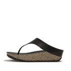 Women Black Leather Sandals