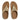 Women Beige Gold Leather  Sandals