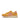 Womens Yellow Fabric Suede Sneakers
