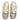 Womens Gold Fabric Suede Sneakers