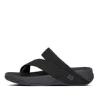 Men Black Weave Toe-Thongs