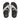 Men Tiptoe Grey Mix Weave Toe-Thongs