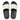 Men White/Black Pool Slides