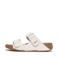 Men White  Moc Slide In Leather