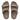 Men Timberwolf Brown Moc Slide In Leather  Adjustable Leather Slides