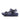 Men Midnight Navy  Leather Back Strap Sandals