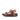 Men Dark Tan  Leather Back Strap Sandals