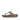 Men Timberwolf Brown Leather Flip Flops