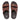 Men Cappuccino  Embossed-Leather Slides