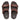 Men Cappuccino  Embossed-Leather Slides