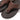 Men Cappuccino Embossed Leather Toe Post Sandals