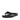 Men All Black Ergonomic Leather Flip-Flops