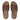 Men Cappuccino Ergonomic Leather Slides