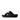 Men All Black Water-Resistant Neoprene Toe-Post Sandals
