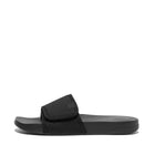 Men Black/Neon Orange Adjustable Water-Resistant Perf Slides