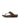 Men Brown  Buckle Leather Toe-Post Sandals