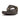 Men Chocolate Brown   Buckle Weave Leather Toe-Thongs