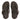Men Chocolate Brown   Buckle Weave Leather Toe-Thongs