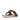 Men Mocha Brown   Buckle Tumble-Leather T/Post Sandals