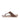 Men Mocha Brown   Buckle Tumble-Leather T/Post Sandals