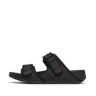 Men Black  Moc  Adjustable Water-Resistant Slides