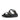 Men Black Leather  Slides